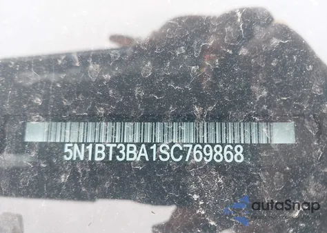 2025 Nissan Rogue Sv Fwd из США, поврежденный, VIN 5N1BT3BA1SC769868